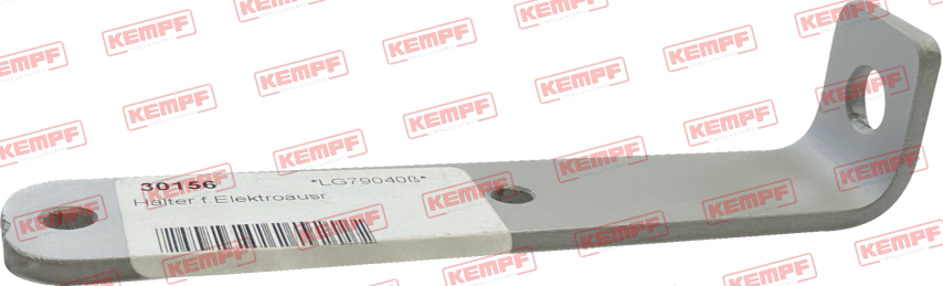 30156 Kempf Halter f.Elektroausr., f. Dreieckrückstrahler geschraubt
